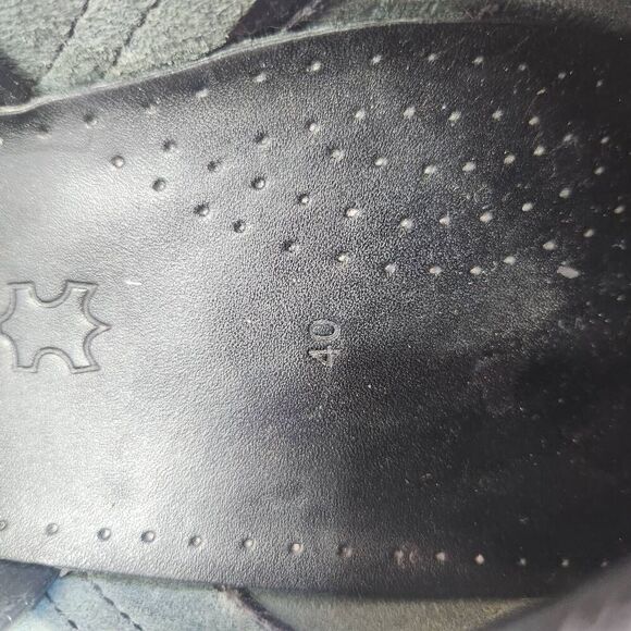 Dansko Womens Dark Red Crackle Design Professional Clog Comfort Shoes Size 40 - Picture 8 of 10